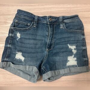Hollister Blue Jean Shorts